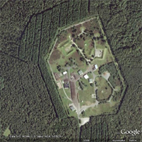 ehem. Atomwaffenstandort Fulda-Kleinlüder. Bild: Digital Globe
