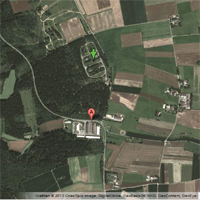 ehem. Atomwaffenstandort Donaueschingen-Weisswald, Bild: Digital Globe