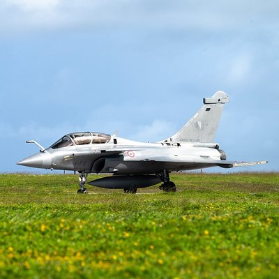 Französiches Dassault-Rafale atomwaffenfähiges Flugzeug, Guam, 2023