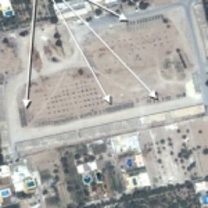 Marj as-Sultan Anlage, Foto: Digital Globe/ISIS