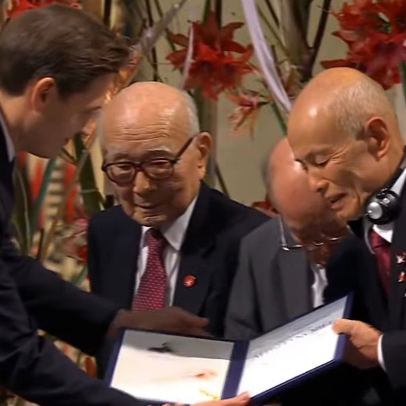 Vertreter von Nihon Hidankyo erhalten den Friedensnobelpreis 2024