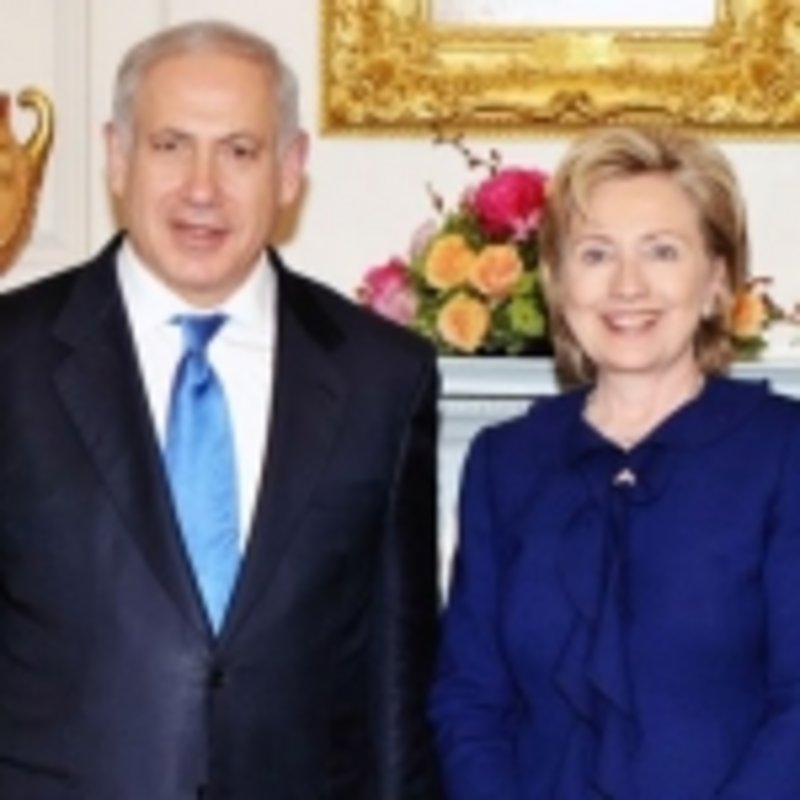 Binyamin Netanyahu, israelischer Premierminister und Hillary Clinton, US-Aussenministerin, 2009. foto: US-Aussenministerium