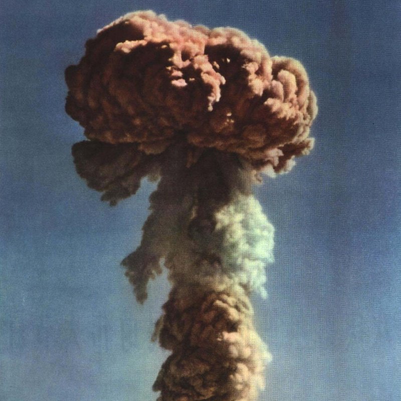 Atompilz des Atomtests "596"