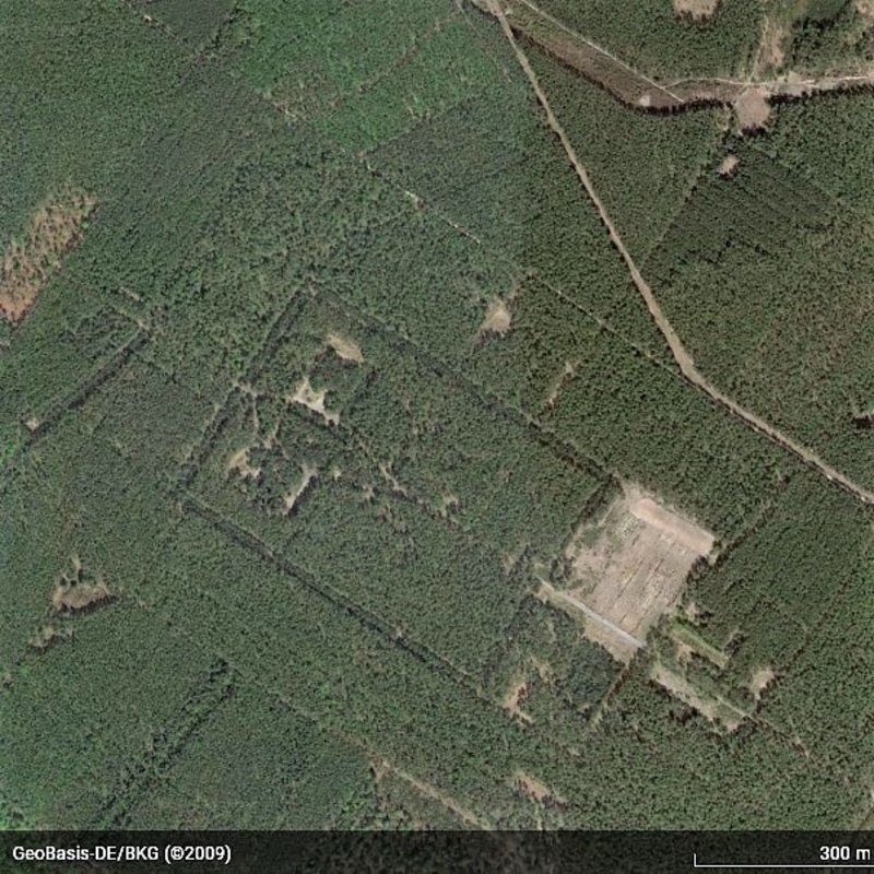 Satellitenbild von Lychen II. Bild: ©2009Google, GeoBasis-DE/BKG Satellitenbild von Lychen II. Bild: ©2009Google, GeoBasis-DE/BKG