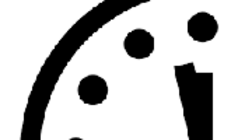 Doomsday Clock. Grafik: Bulletin of Atomic Scientists